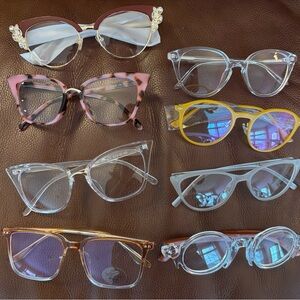 9 cat eye, round hipster, wayfarer frames glasses 🤓